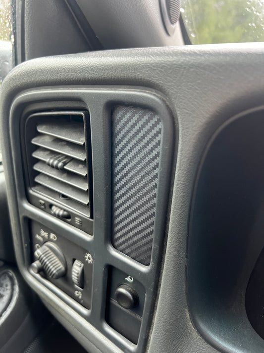 Chevy/GMC Slim Cubby block off panel