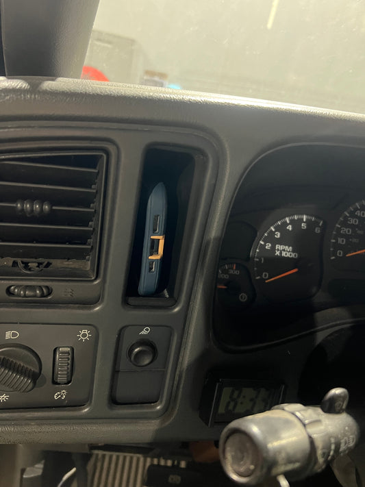 Slim Extended Dash Pocket