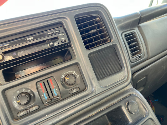Chevy/GMC Cubby block off panel