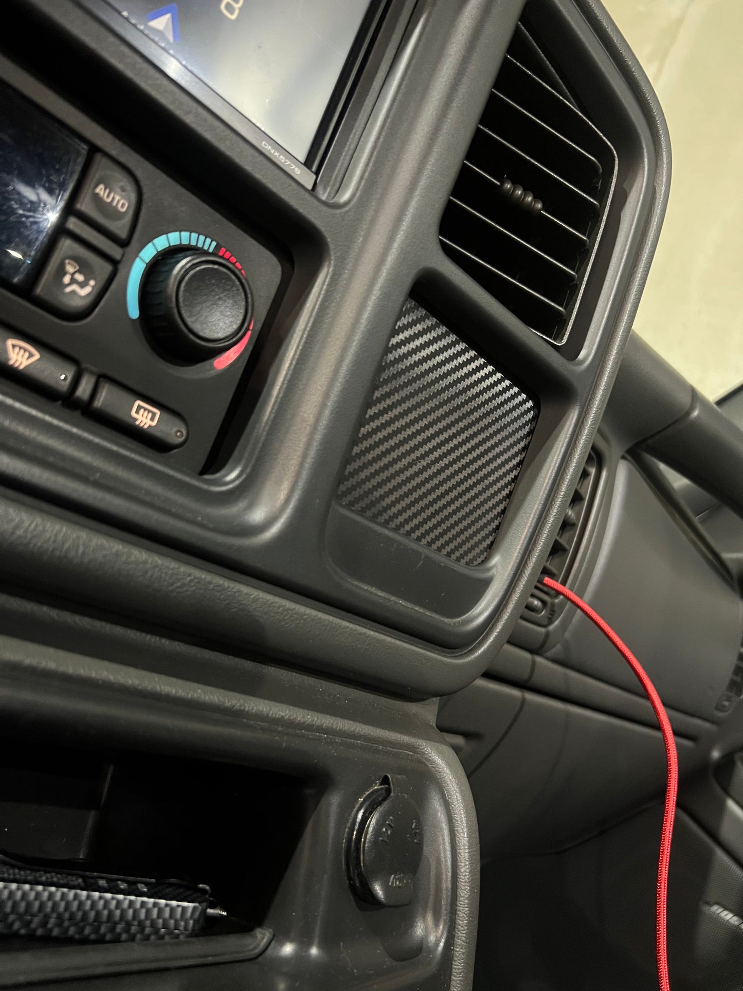 Chevy/GMC Cubby block off panel